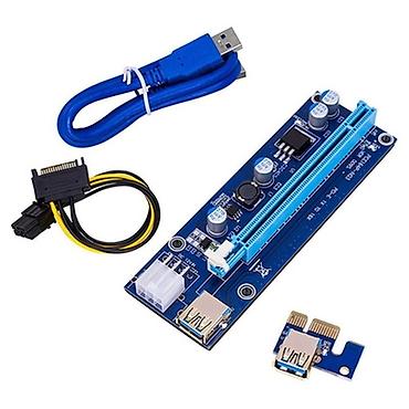 notebook: PCI‑E Riser Card 006C Райзер PCI‑E x1 → PCI‑E x16 для выноса и — 1
