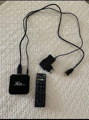 vr box: X96 mini Android TV Box Xüsusiyyətlər: - Prosessor: Amlogic S905W — 5