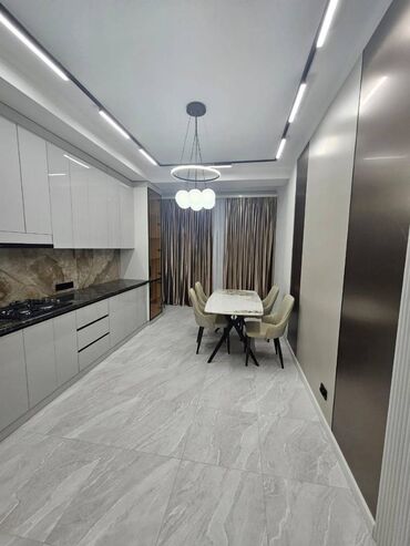 сдается квартира район кызыл аскер: 2 комнаты, 78 м², Элитка, 12 этаж, Дизайнерский ремонт