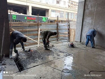 Beton işləri: Beton kesme kəsmə karotçu - Beton kəsmə deşmə və daşınması - Beton — 5