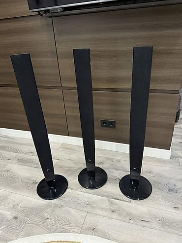 Домашний кинотеатр LG с комплектом акустики. Одна колонка сломана at lalafo.kg Домашний кинотеатр LG с комплектом акустики. Одна колонка сломана