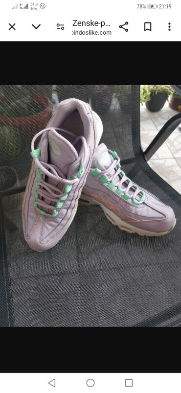 premiata patike plave: Nike, 42, color - Pink