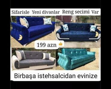 Divanlar: Künc divan, Yeni, Açılan, Bazasız, Parça, Şəhərdaxili pulsuz çatdırılma — 2