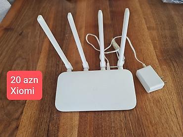 mini wifi router: Xiaomi Wi‑Fi router - 4 ədəd xarici antena – stabil siqnal və geniş — 1