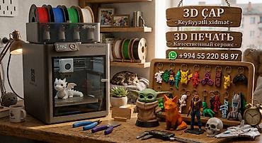 epson a3 printer: Sifarişlə 3D çap! 3D printer ilə müxtəlif məhsullar çap edirəm — 1