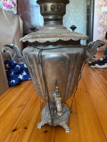 Boçkalar və çəlləklər: İşlənmiş Od Samovar, 5 l, Ödənişli çatdırılma