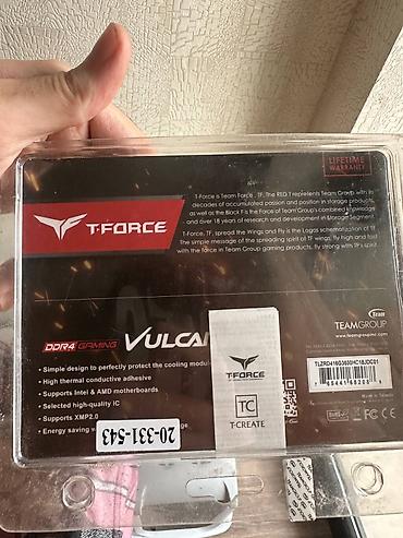 4 gb ram: Yeni Operativ Yaddaş (RAM) - T-Force Vulcan Z 16GB (2x8GB) DDR4 — 2