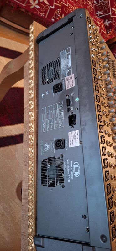 Mikşerlər: Dynacord 1600-2 Super səliqəli vəziyyətdə demək olar işlənmiyib — 8