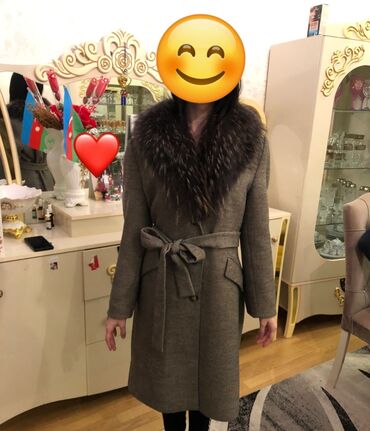 gonzales пальто: Пальто L (EU 40), XL (EU 42), цвет - Серый