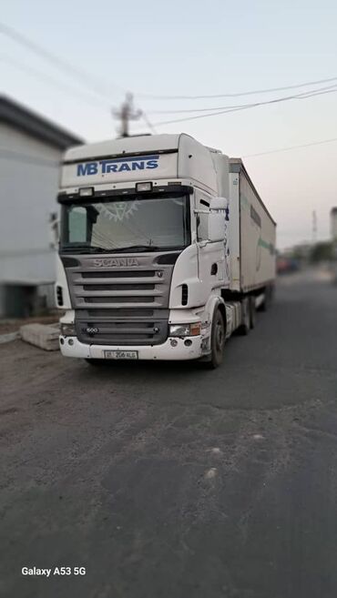 рация для фуры: Сүйрөгүч, Scania, 2005 г.