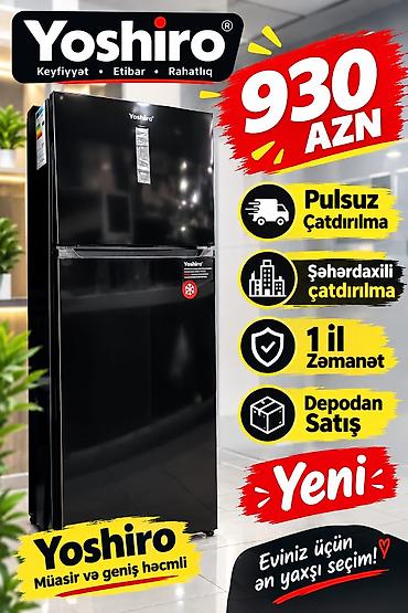 manqal satilir: Yoshiro ikiqapılı soyuducu – müasir və geniş həcmli, eviniz üçün ən — 1