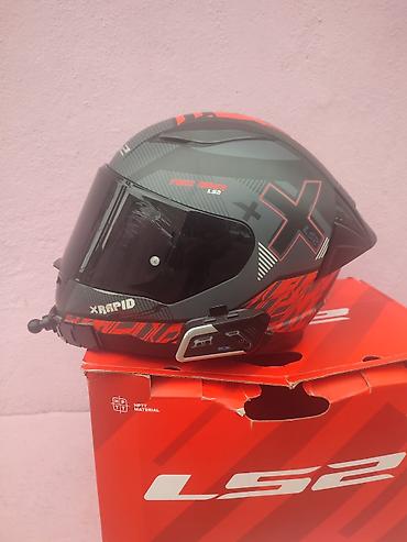 Nəqliyyat: Məhsul: LS2 “X-Rapid” tam üzlü motosiklet dəbilqəsi + quraşdırılmış — 4