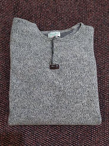 Džemperi: Beneton Woolmark muški vuneni džemper Vrhunski prelepi prvoklasni — 9