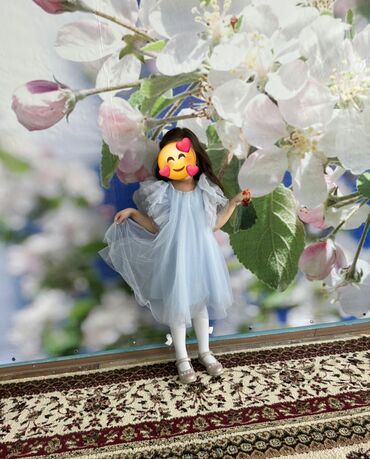 вещи для девушек: Балдар көйнөгү, түсү - Көк, Колдонулган