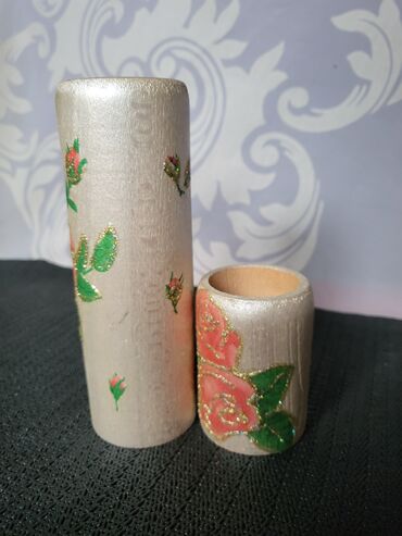 Sveće i svećnjaci: Set svećnjaka, bоја - Šareno, Novo na lalafo.rs — 6 Sveće i svećnjaci: Set svećnjaka, bоја - Šareno, Novo — 6