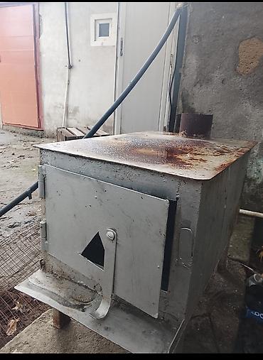 badam baglari: Metalkorpus soba/peç – odun və kömürlə işləyir - Korpus: qalın — 2