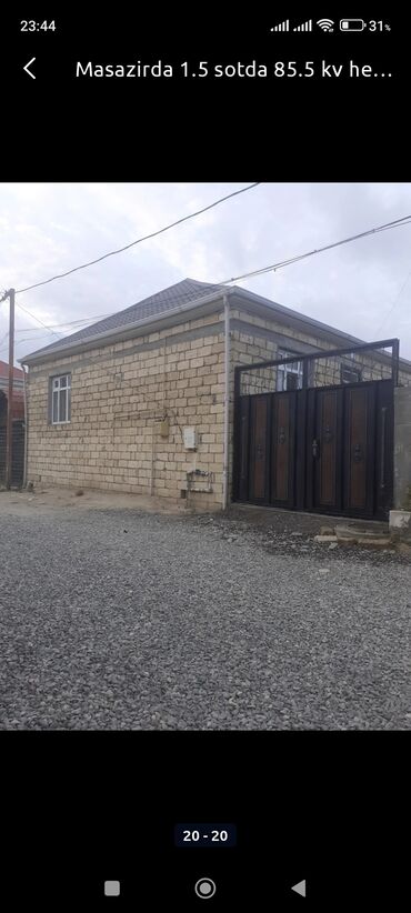 Həyət evləri və villaların satışı: 3 otaqlı, 90 kv. m, Kredit yoxdur, Orta təmir