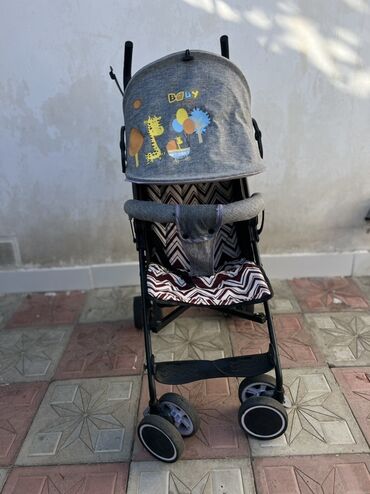 Gəzinti arabaları: Uşaq arabası – yüngül və praktik model - Rəng: boz çalarda tekstil — 2