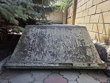 большой бачок: Советтик темир резервуар ​Өлчөмдөрү: узундугу 250, туурасы 145 — 4