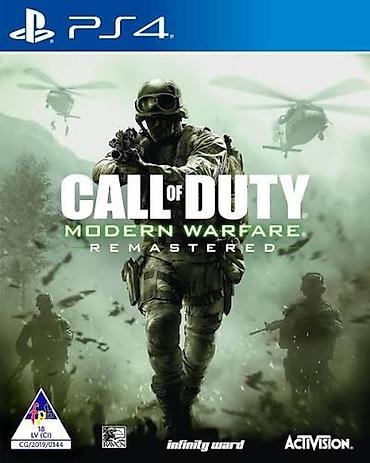 vip cin nomreler: Ps4 call of duty modern Warfare remastered. Tam bağlı upokovkada — 1