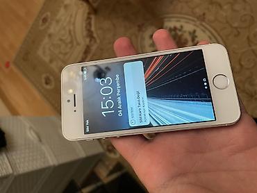 Apple iPhone: IPhone 5s, Gümüşü, Barmaq izi — 1