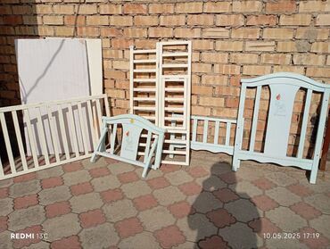 Детские односпальные кровати: Детская односпальная кровать, Б/у, Для мальчика, С бортиком, Дерево, Самовывоз