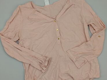 beżowa bluzki z krótkim rękawem: Blouse, Vero Moda, S (EU 36), condition - Good