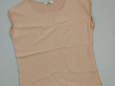 różowe satynowe bluzki: Bluzka Damska, Oasis, S, stan - Dobry