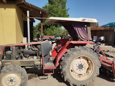 пассат красный: Колёсный трактор Yanmar с навесной почвофрезой. Основные