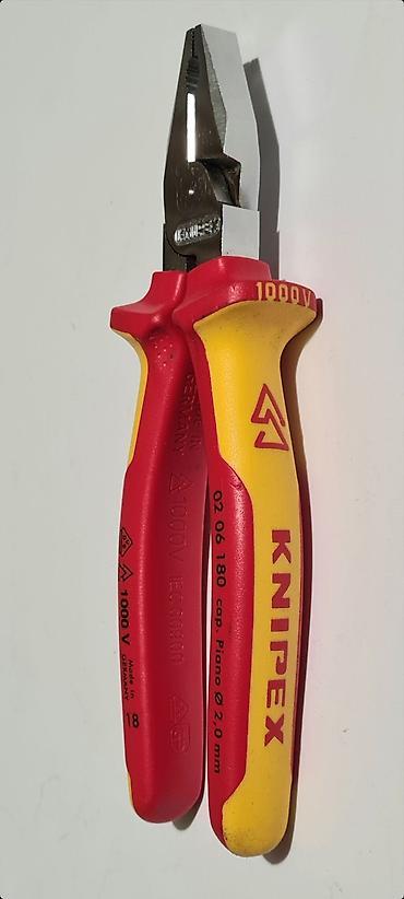 alat za oluke: Knipex 02 06 180 profesionalna kombinovana klešta sa visokim prenosom — 8