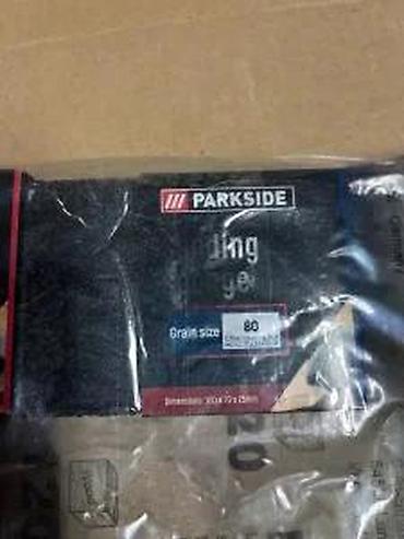 Ostali pribor i dodaci za alate: Parkside Sandpaper Set – set za ručno brušenje, 24 dela Univerzalni — 11