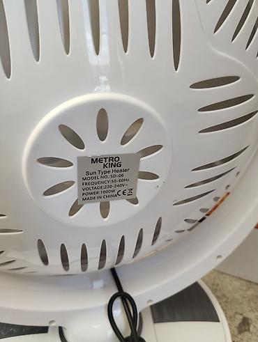 mac fen: Metro King Sun Heater SD-06 – Günəş tipli elektrik isidici - Güc — 4