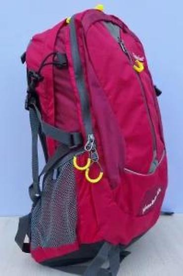 Sportske torbe i rančevi: Planinarski ranac Senterlan Adventure 32L – crveno/bordo - Zapremina — 14