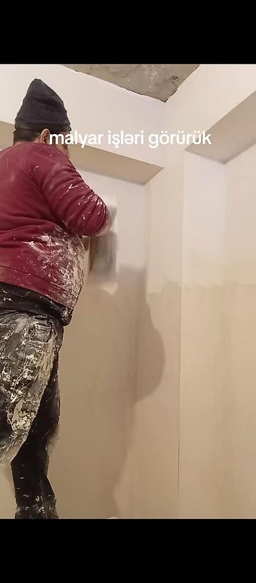 evlerin temiri ve dizayni: Malyar Aboy ustasiyam cəld gözəl keyfiyyətli iş görürük 2 nəfər — 5