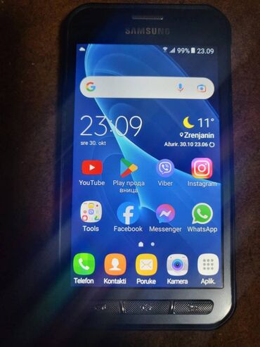 s 21 telefon: Samsung Galaxy Xcover 3, bоја - Crna