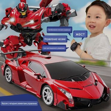 Oyuncaqlar: Ən böyük model trasnformers maşın Pult ve saatla idarə etmə Diqqət — 7