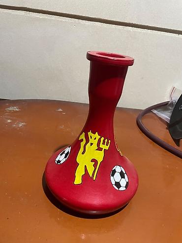 qəlyan caşkası: Məhsul: Nargilə kolbası (qabı) – Manchester United temalı - Material — 1