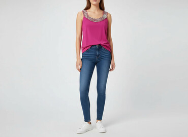 t shirty fruit of the loom: H&M, Women`s T-shirt, size L