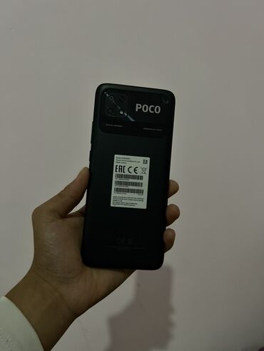 продать телефон дорого: Poco C40, Колдонулган, 32 ГБ, түсү - Кара, 2 SIM