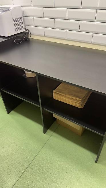 divanlar işlenmiş: ENDİRİM OLACAQ Stol Mebel Stol Qara stol 2 gözlü 130 X 70 X 85 - 40 — 4