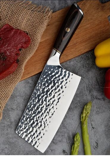 Ножи: Нож кухонный топорик тесак