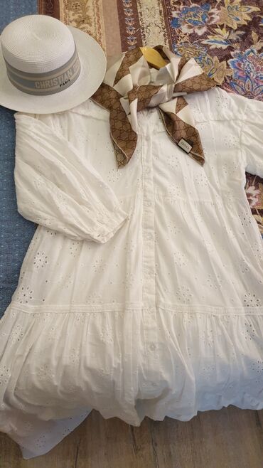 Женская одежда: Вечернее платье, Пышное, Длинная модель, С рукавами, 3XL (EU 46)