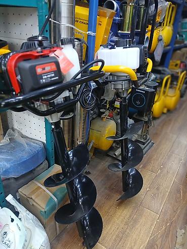 Мотобуры: Бензиновый мотобур (ямобур) для бурения лунок и ям под столбы, сваи — 1