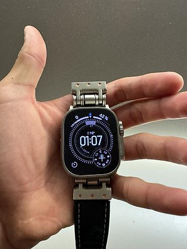 мужские ручные часы: Apple watch ultra 1 поколение СОСТОЯНИЕ ИДЕАЛЬНОЕ 49 MM Основные — 1