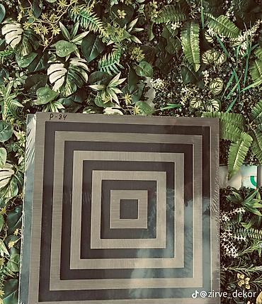 Beton panel divarlar: Dekorativ MDF 50"50yə dekorlar - Tətbiq sahəsi: qonaq otağı, yataq — 8