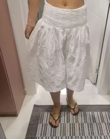 Suknje: S (EU 36), Midi, bоја - Bela — 12