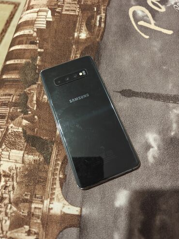 цум телефоны: Samsung Galaxy S10 Plus, Б/у, 128 ГБ, цвет - Серый, 1 SIM, 2 SIM, eSIM