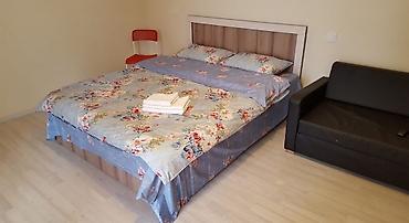 studio apartment: Светлая студия с отдельной спальней и кухней кырчын игры кочевников — 7