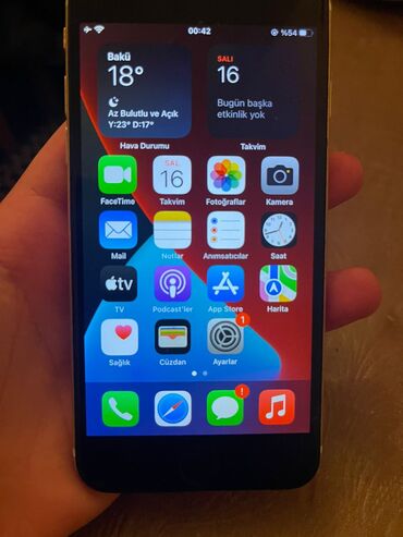 Kabellər: IPhone 6s, 16 GB, Matte Gold