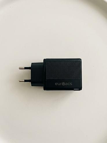 Адаптеры: Euroacs type-c adapteri + USB kabeli - Tip: Sürətli şarj adaptorı — 2